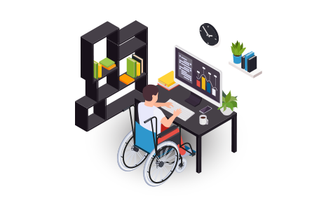Handicap accessible websites