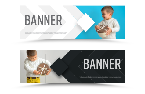 Healthcare signs and banners